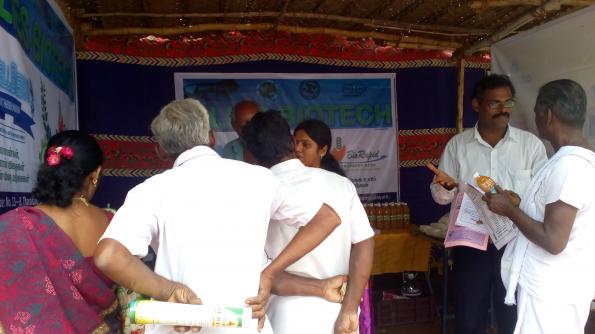 Farmers have visited our stall at ICAR KVK MYRADA 