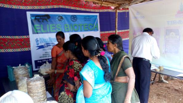 Farmers have visited our stall at ICAR KVK MYRADA 