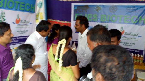 Honorable School Educational Minister Shri. K.A.Sengottaiyan Avl has visited our stall at ICAR KVK MYRADA 